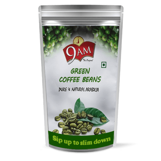 9am Green Coffee Beans 9amtea